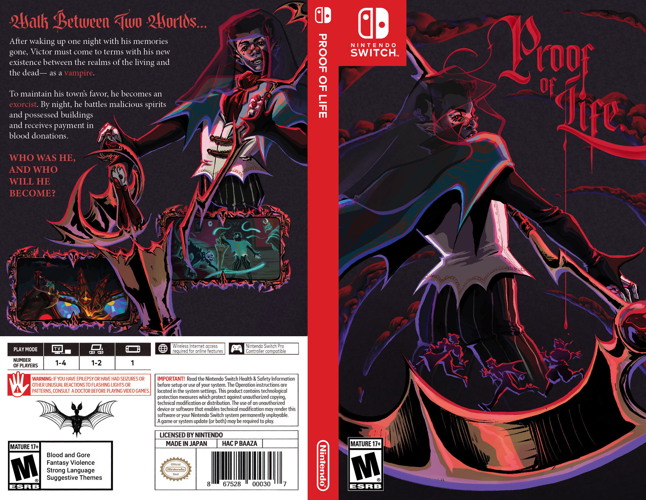 Nintendo switch box art