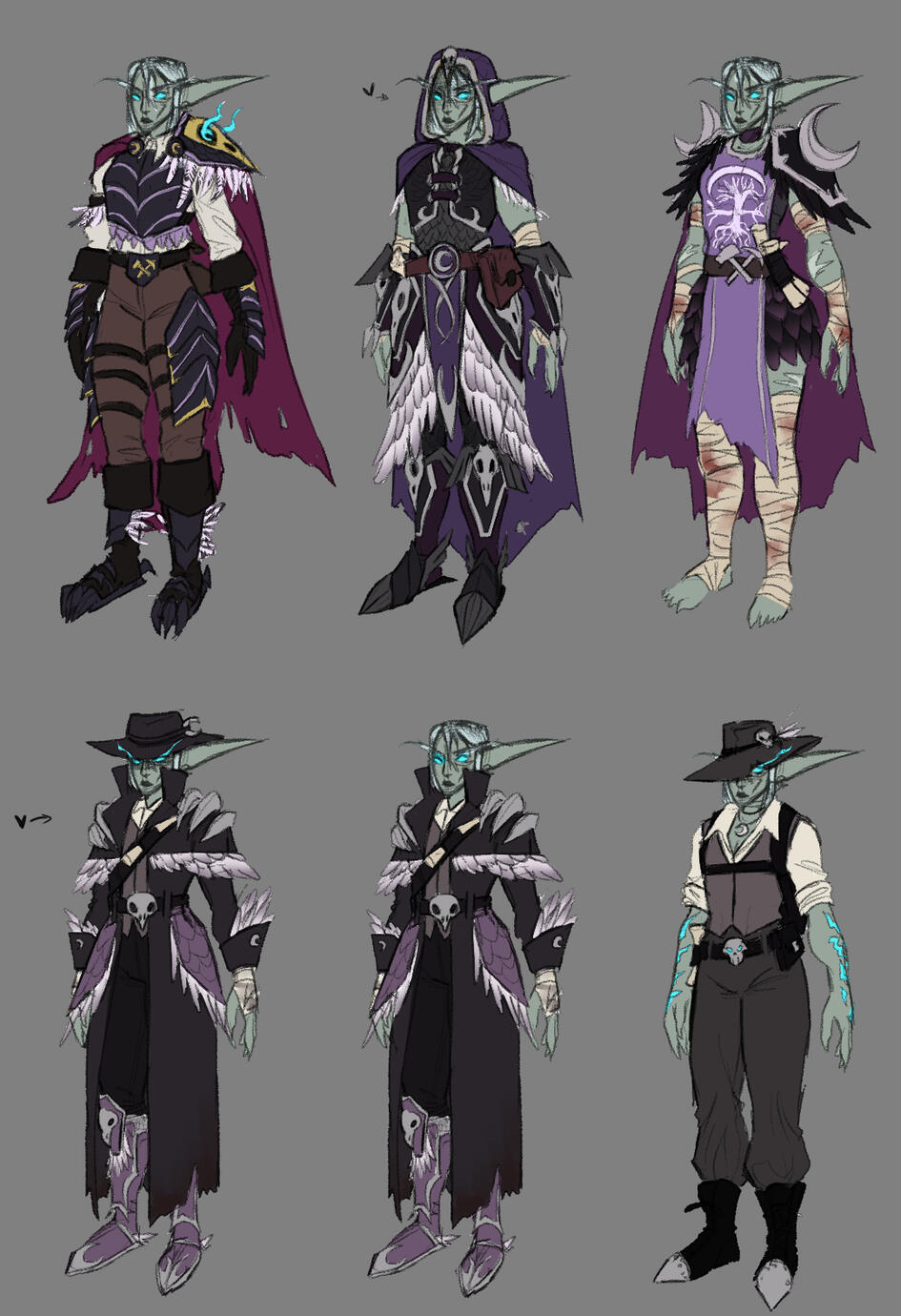 early outfit development